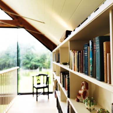 Bespoke Open Bookshelves Made In Scotland