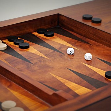 backgammon table